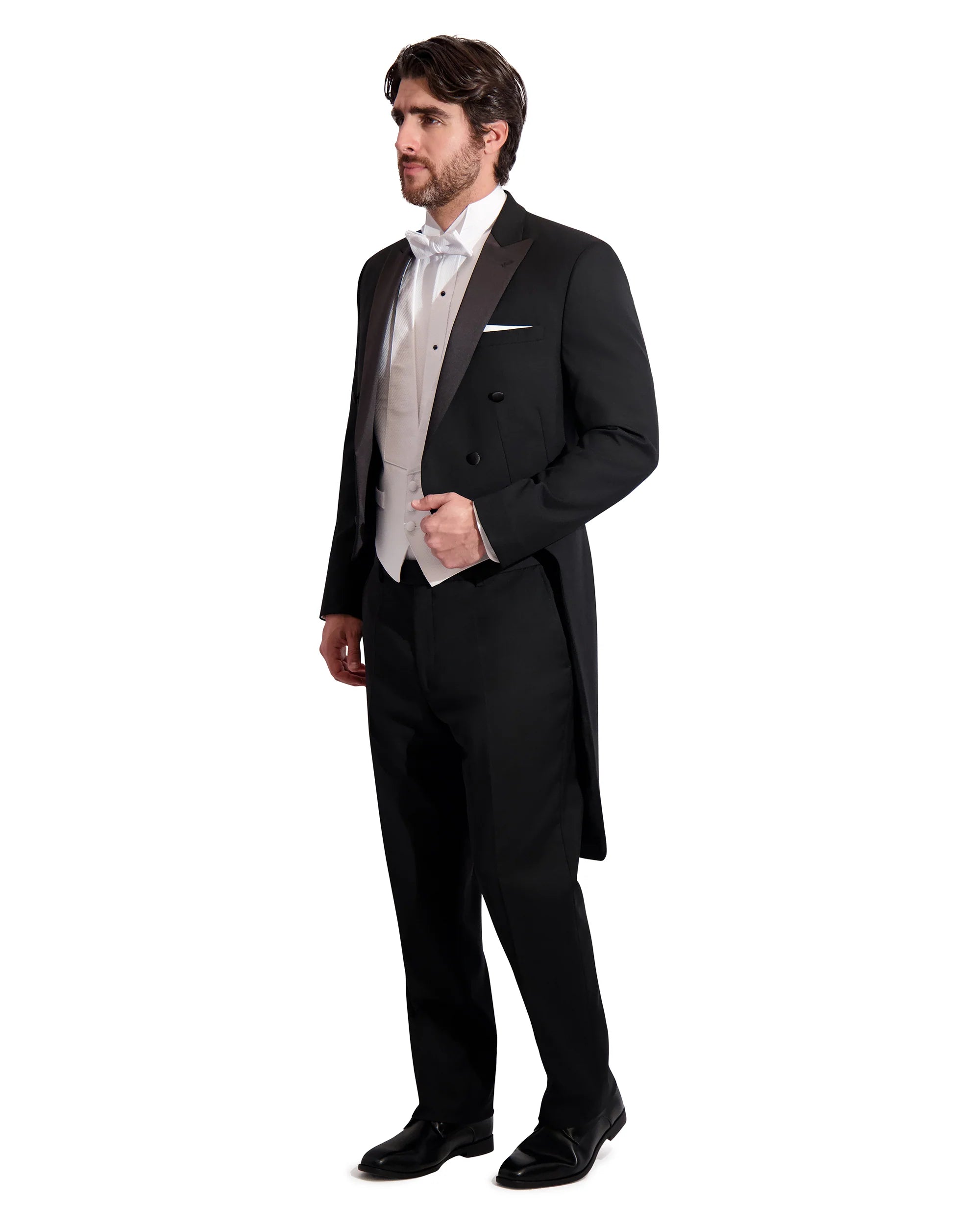 Black tuxedo jacket with tails hotsell