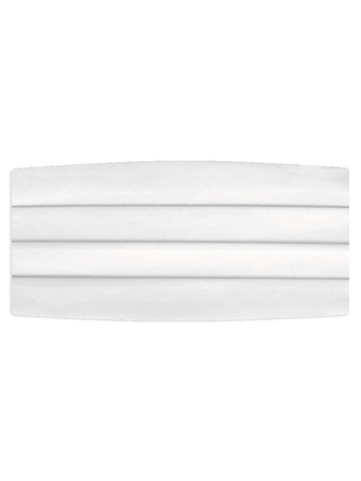 White Satin Cummerbund