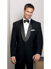 Load image into Gallery viewer, Men&#39;s 100% Wool Black Tuxedo Jacket with Shawl Collar 
